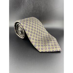 Vintage Stafford Necktie, Classic, Beige & Red